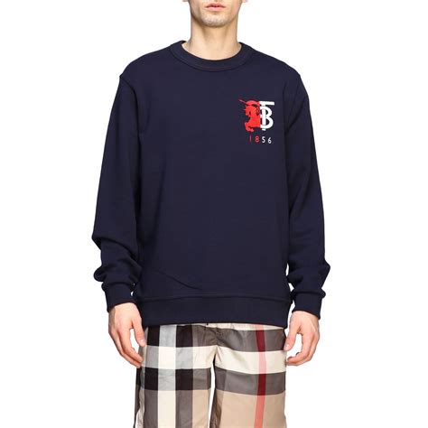 burberry back logo sweater|burberry jumpers for men.